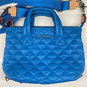 MZ WALLACE Ocean Blue Micro Sutton